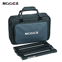 MOOER PB-10 Portable Guitar Effect Pedal Board Pedalboard Aluminum Alloy 180° Folding Design with Padded Carry Bag