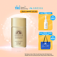 Sữa chống nắng bảo vệ hoàn hảo Anessa Perfect UV Sunscreen Skincare Milk - SPF 50+, PA++++ - 20ml
