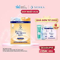 Mặt nạ cấp ẩm và đàn hồi Senka Perfect Aqua Bouncy Mask Bouncy Moist 23g