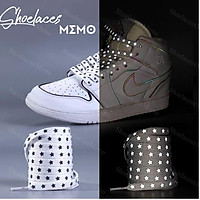Dây Giày Hiệu Ứng Sao Phản Quang Cho Nike Air Jordan - Phụ Kiện Custom Giày Sneaker