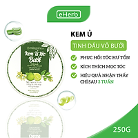Kem Ủ Tóc Bưởi Phục Hồi Tóc Hư Tổn, Kích Thích Mọc Tóc Từ Tinh Dầu Bưởi Nguyên Chất MILAGANICS 250gr (Hũ)