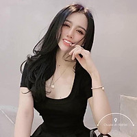 áo thun tiểu thư cộc tay cổ u Tôn Ngực sexy ( Loại Đẹp )