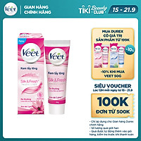 Kem Tẩy Lông Cho Da Thường Veet Silk Fresh 50G