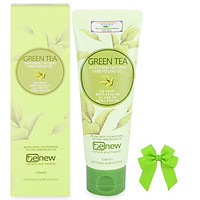 Tẩy da chết dành cho mặt và toàn thân tinh chất trà xanh Green Tea Benew Hàn quốc (120ml) và nơ