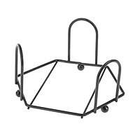 Coaster Holder Black Iron Metal Holder Storage Racks for Both Round and Square Coasters Home Wrought Iron Shelf Decoration