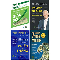 Bộ Sách Rèn Thói Quen Để Chiến Thắng: Rèn Luyện Thói Quen Để Trở Nên Giàu Có + Kỷ Luật Tự Giác Thói Quen Của Người Thành Công + Sinh Ra Để Giành Chiến Thắng + 7 Bước Để Tự Do Tài Chính