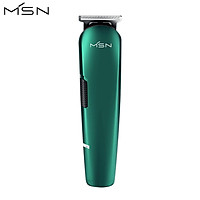 MSN Hair Trimmer S5 Electric Wireless Stain Steel Hair Clipper with 3-12mm Positioning Comb Portable for Children Adults