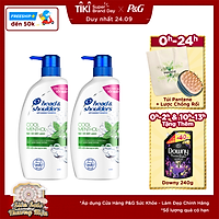 Combo 2 Dầu Gội Head & Shoulders Bạc Hà Mát Lạnh