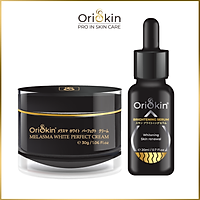Bộ Sản Phẩm Kem Dưỡng Trắng Da Mặt Melasma White Perfect 30g, Serum Cho Da Nhạy Cảm Oriskin Brightening Serum 20ml