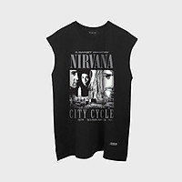 Áo tanktop nam nữ Nirvana City Cycle - áo ba lỗ in hình Nirvana unisex form rộng Local Brand