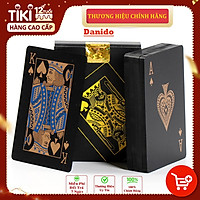 Bộ Bài Tây Nhựa PVC Nền Đen Cao Cấp Chọn Màu – Bài Tây Đen Poker Chống Nước – Chính Hãng miDoctor