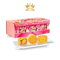 Bánh Trung Thu Kinh Đô - Bánh Trung Thu Mini 6 Bánh Hồng