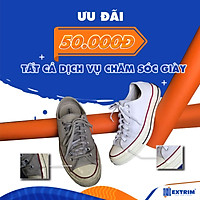 HCM E-voucher - GIẢM 50K tất cả dịch vụ Chăm sóc giày tại EXTRIM SHOE CARE & MORE