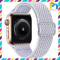 Dây Apple Watch series 3/ 4/ 5/ 6/ 7/ SE - Chất Nylon, khóa trượt