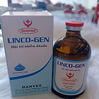 1 lọ LINCOGEN 100ml - hen, sưng kh.ơps -dùng tốt cho heo, dê, cừu, trâu, bò