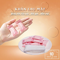 Khăn giấy nén dạng viên kẹo - Khăn mặt dạng nén dùng 1 lần tiện lợi khi du lịch, đi làm, đi chơi