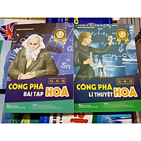 Combo sách Công Phá Hóa Học Lớp 10-11-12 (Lý thuyết + Bài tập)