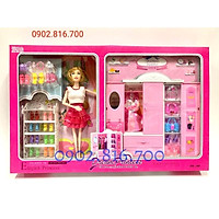 Đồ chơi ngôi nhà búp bê- tủ quần áo búp bê 288-20B