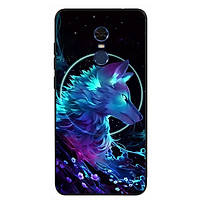 Ốp Lưng Viền TPU cho điện thoại Xiaomi Redmi Note 4 - Wolf