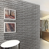Bộ 10 Miếng Xốp Dán Tường Giả Gạch 3D (70 x 77cm)