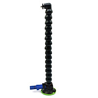 3 Inch Pump Suction Cup Flexible Air Pump Car Dent Repair Extractor Car Tooth Repair Suction Tool (Straight type blue