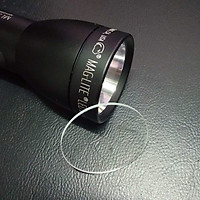 Weltool Maglite 1pc Flashlight Lens Upgrade Compatible C or D Cell Maglite Flashlights - Tempered Glass Lens Shatterproof and UltraClear