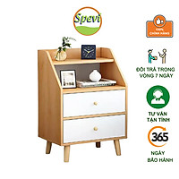 Kệ Tủ Đầu Giường HK32 SPEVI Phong Cách Châu Âu Sang Trọng, Phù Hợp Cho Mọi Kiểu Nhà, Sản Phẩm Nội Thất Lắp Ráp Thông Minh - Hàng chính hãng