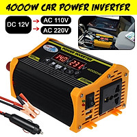 Bộ Chuyển Đổi Nguồn Điện 4000w Dc 12v Sang Ac 100v / 220v