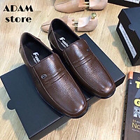 Giày Tây nam kiểu dáng trung niên, đế khâu chắc chắn cao 3cm