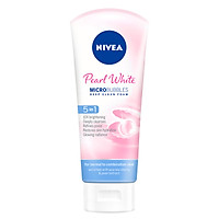 Sữa rửa mặt NIVEA Pearl White giúp trắng da ngọc trai (100g) - 81295