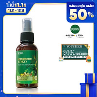 Tinh chất dưỡng tóc KOKO Cocayhoala - Ngăn rụng tóc - Kích thích mọc tóc - Giúp tóc mềm mượt - 100ml