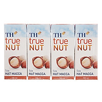 Lốc 4 hộp Sữa hạt Macca TH true NUT (180ml)
