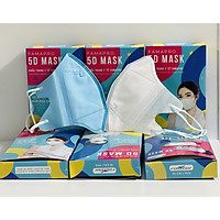 Khẩu Trang Y Tế Famapro 5D Mask - Người Lớn - Chính hãng hộp 10 cái