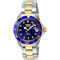 Đồng Hồ Cơ Tự Động Invicta 8928 Pro Diver Bằng Thép Không Gỉ Mạ Vàng Và Bạc