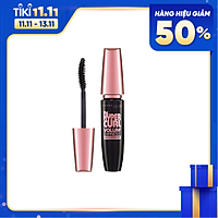 Mascara Dài Mi và Cong Mi Maybelline New York Hyper Curl Waterproof Chuốt Mi Đen Không Lem Không Trôi 9.2ml