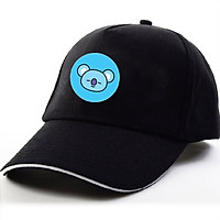 Mũ lưỡi trai in hình BTS CHIBI Tata Mang Chimmy RJ Koya Cooky Shooky Van idol kpop xinh xắn thời trang