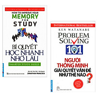 Combo Sách Kỹ Năng Mềm Cực Hay: Người Thông Minh Giải Quyết Vấn Đề Như Thế Nào? + Bí Quyế