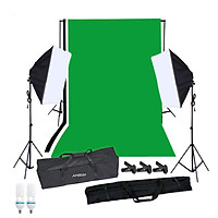 Bộ Sản Phẩm Đèn Và Phông Nền Chụp Ảnh Cho Studio Andoer