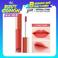 Son kem lì Bbia Last Velvet Lip Tint - 17 More Pleasant 5g (Màu cam san hô)