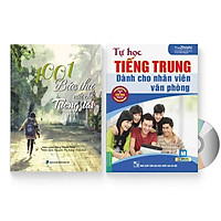 Combo 2 sách: 1001 Bức thư viết cho tương lai + Tự Học Tiếng Trung Dành Cho Nhân Viên Văn Phòng   + DVD quà tặng