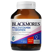 Vitamin Tổng Hợp Blackmores Multivitamin For Women 150 Tablets Exclusive