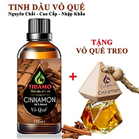 Tinh Dầu Quế 50ML + Tinh Dầu Quế Treo Xe ô Tô Treo Phòng Gia Đình (Cinnamon) - Tinh Dầu Vỏ Quế Nguyên Chất Xông Phòng Giúp Bảo Vệ Sức Khỏe, Kháng Khuẩn Và Thư Giãn Tinh Thần