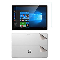 Miếng dán cường lực màn hình và Decal cho SURFACE Pro 4 / Pro 5 hiệu JCPAL iClara 2 trong 1 - Hàng nhập khẩu