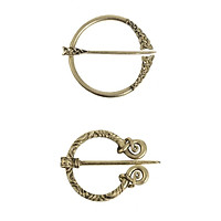 2 Pieces Norse Brooch Shawl Coat Scarf Pin Medieval Jewellery