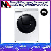 Máy giặt lồng ngang Samsung AI Inverter 10kg WW10TP54DSH/SV - Hàng chính hãng
