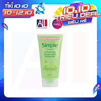 Sữa rửa mặt Simple Kind To Skin Refreshing Facial Wash Gel - 50ml
