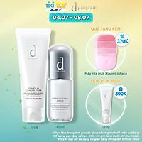 Serum dưỡng da bảo vệ chuyên sâu d program Thermo Defense Serum 40ml - Tặng Sữa Rửa Mặt d program Tạo Bọt Dưỡng Da 120g