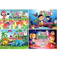 Combo Bé Làm Quen Với Môi Trường (Trọn Bộ 4 Cuốn)