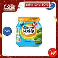 Trái cây nghiền vị táo FrutoNyanya 100g/lọ