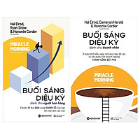 Combo Sách Marketing – Bán Hàng :  Buổi Sáng Diệu Kỳ Dành Cho Người Bán Hàng +  Buổi Sáng